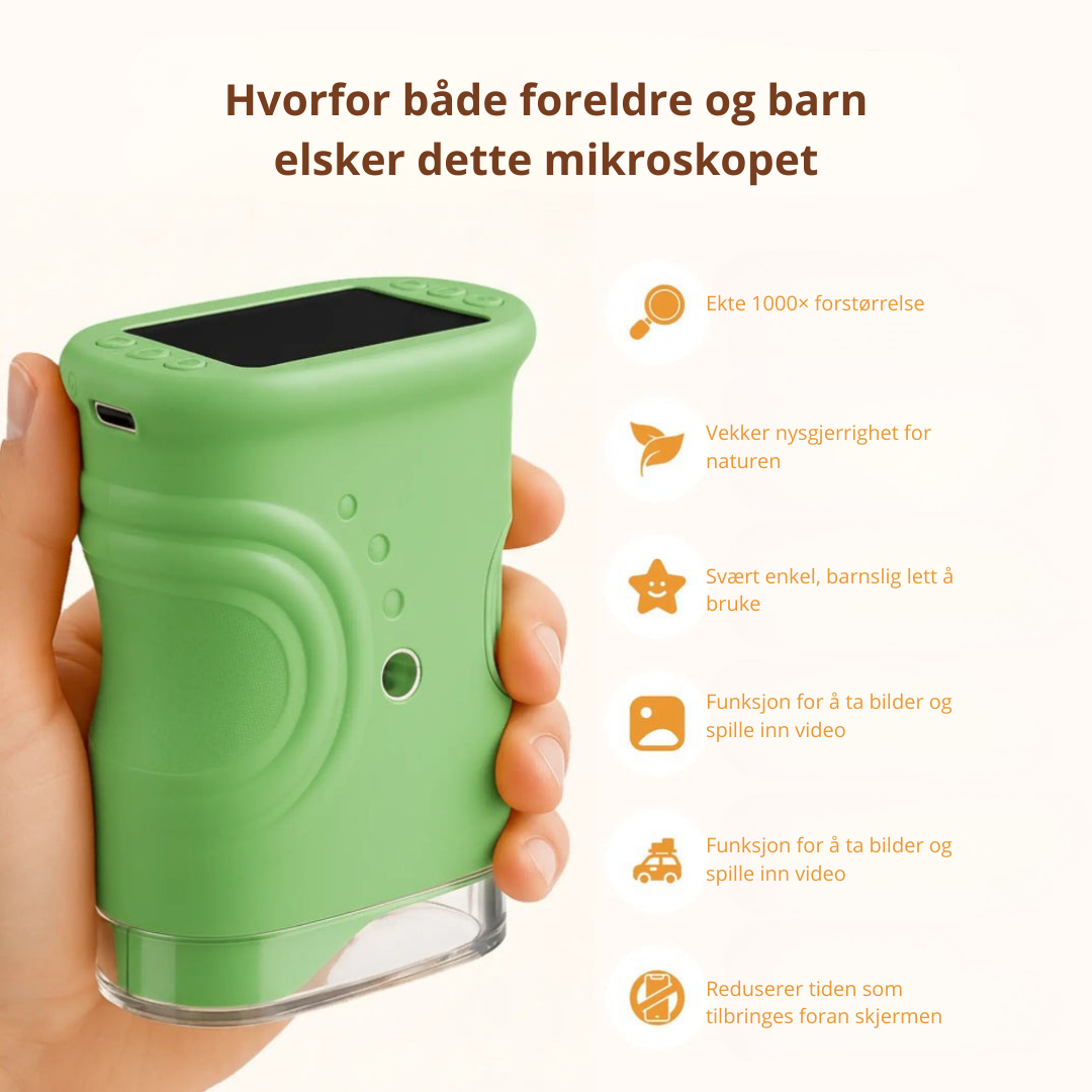 MagicZoom Eventyrmikroskop (Startpakke)